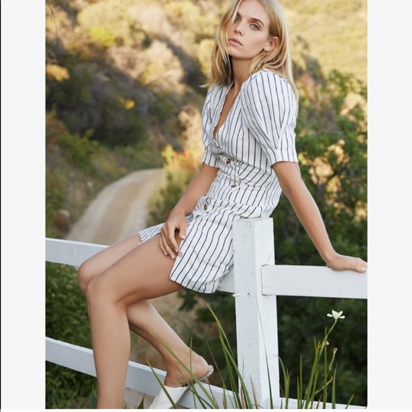 SAYLOR Dresses & Skirts - 🆕 NWT Saylor Pauline Linen Dress -S